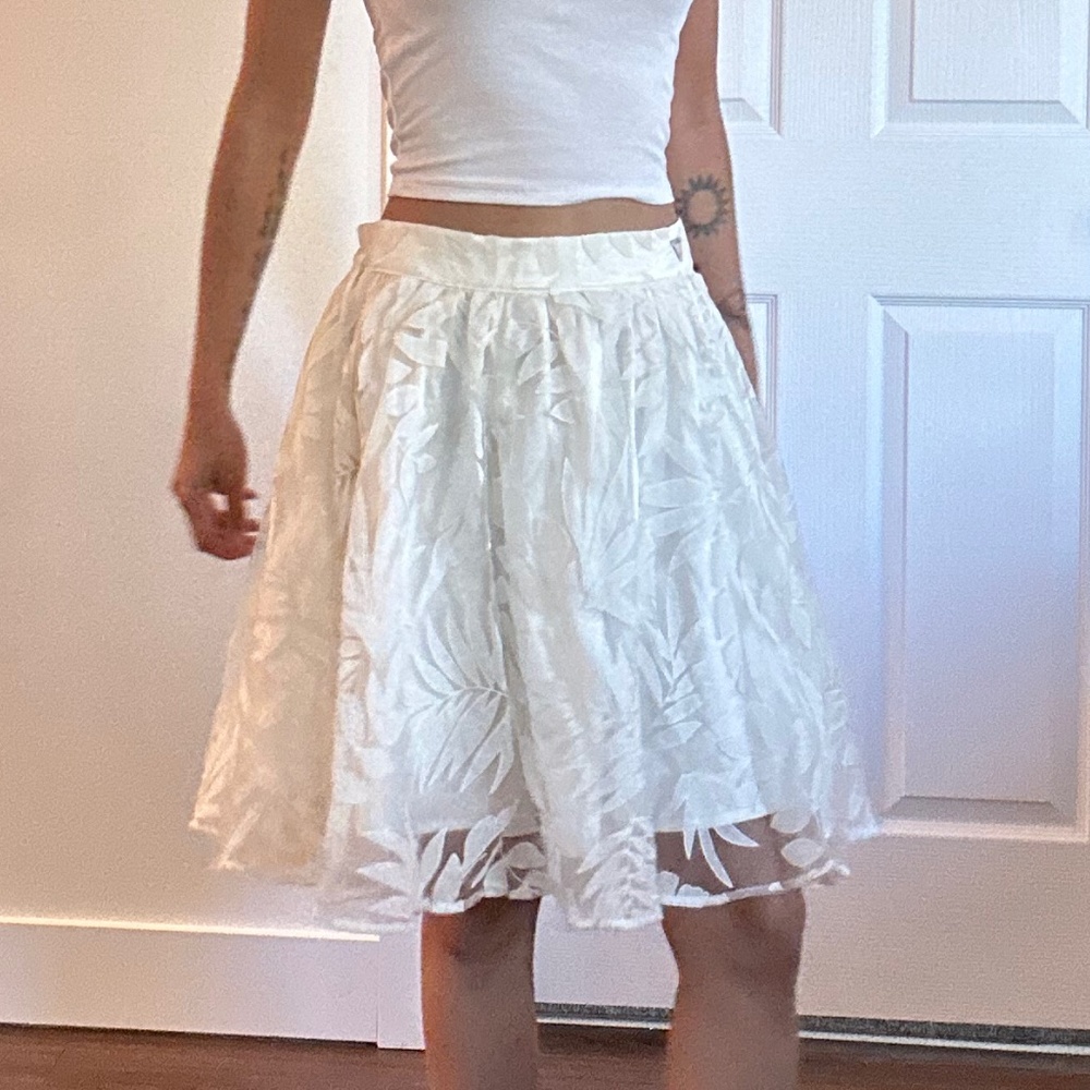 White Guess Skirt